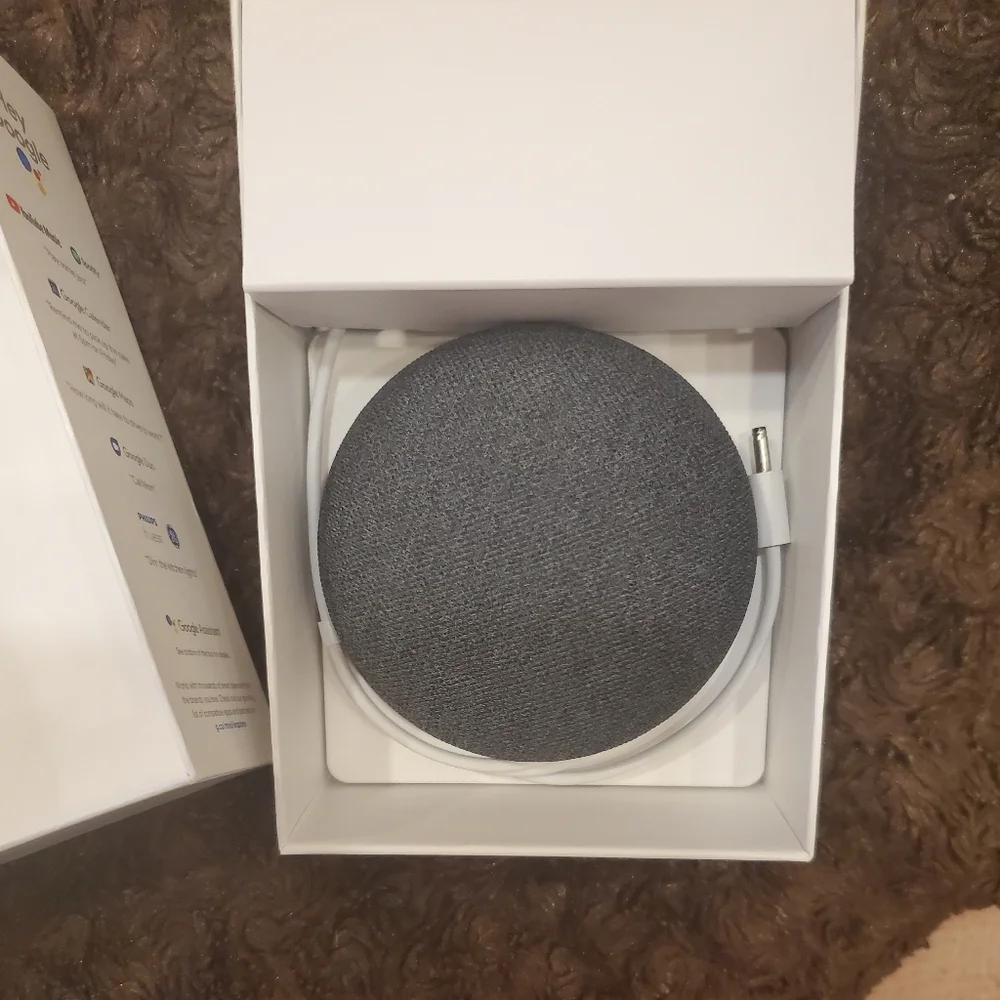 Google Nest Mini Speaker - Charcoal